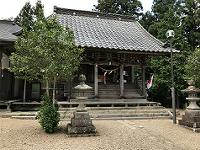 櫻田山神社にお参り