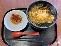 お蕎麦を食べたよ