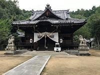 神社様にて